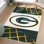 nfl green bay packers area rug non slip football carpet home decor gift idea for fans living room gbp53