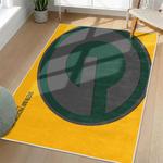 nfl green bay packers area rug non slip football carpet home decor gift idea for fans living room gbp54