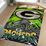 nfl green bay packers area rug non slip football carpet home decor gift idea for fans living room gbp56