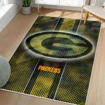 nfl green bay packers area rug non slip football carpet home decor gift idea for fans living room gbp59