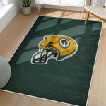 nfl green bay packers area rug non slip football carpet home decor gift idea for fans living room gbp63