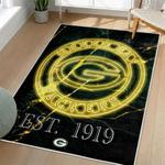nfl green bay packers area rug non slip football carpet home decor gift idea for fans living room gbp70