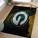 nfl green bay packers area rug non slip football carpet home decor gift idea for fans living room gbp75