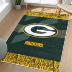 nfl green bay packers area rug non slip football carpet home decor gift idea for fans living room gbp76