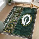 nfl green bay packers area rug non slip football carpet home decor gift idea for fans living room gbp79