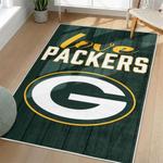 nfl green bay packers area rug non slip football carpet home decor gift idea for fans living room gbp81