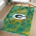 nfl green bay packers area rug non slip football carpet home decor gift idea for fans living room gbp85