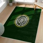 nfl green bay packers area rug non slip football carpet home decor gift idea for fans living room gbp90