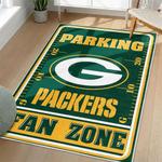 nfl green bay packers area rug non slip football carpet home decor gift idea for fans living room gbp95