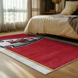 NFL Kansas City Chiefs Football Team Logo Sport Carpet Area Rug Home Decor Gift KCCW154