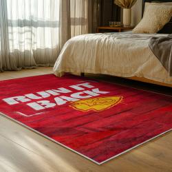 NFL Kansas City Chiefs Football Team Logo Sport Carpet Area Rug Home Decor Gift KCCW170