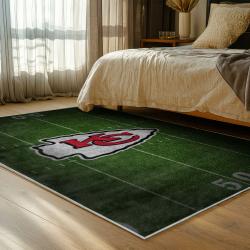 NFL Kansas City Chiefs Football Team Logo Sport Carpet Area Rug Home Decor Gift KCCW186