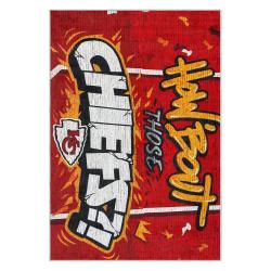 nfl kansas city chiefs football team logo sport carpet area rug home decor gift kccw104
