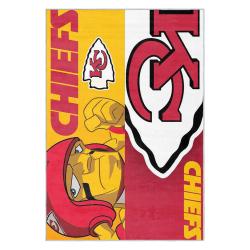 nfl kansas city chiefs football team logo sport carpet area rug home decor gift kccw111