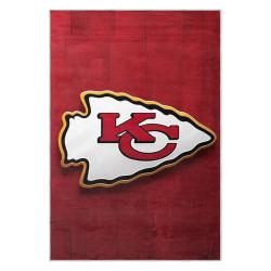 nfl kansas city chiefs football team logo sport carpet area rug home decor gift kccw132