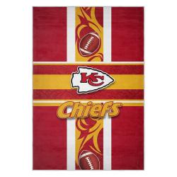 nfl kansas city chiefs football team logo sport carpet area rug home decor gift kccw138