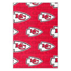 nfl kansas city chiefs football team logo sport carpet area rug home decor gift kccw140