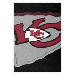nfl kansas city chiefs football team logo sport carpet area rug home decor gift kccw148