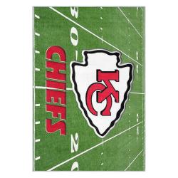 nfl kansas city chiefs football team logo sport carpet area rug home decor gift kccw151