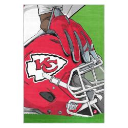 nfl kansas city chiefs football team logo sport carpet area rug home decor gift kccw160