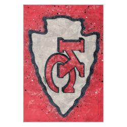 nfl kansas city chiefs football team logo sport carpet area rug home decor gift kccw167