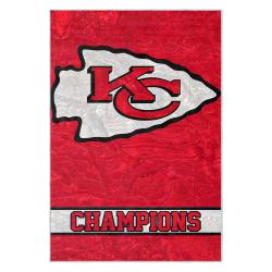 nfl kansas city chiefs football team logo sport carpet area rug home decor gift kccw169