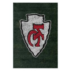 nfl kansas city chiefs football team logo sport carpet area rug home decor gift kccw180