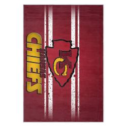 nfl kansas city chiefs football team logo sport carpet area rug home decor gift kccw182