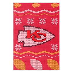nfl kansas city chiefs football team logo sport carpet area rug home decor gift kccw188