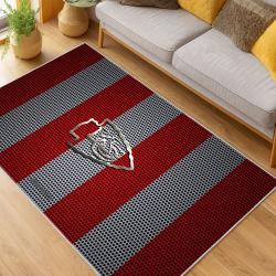 nfl kansas city chiefs football team logo sport carpet area rug home decor living room kccw181
