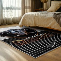 NFL Las Vegas Raiders Football Team Logo Sport Carpet Area Rug Home Decor Gift LVRW101