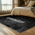nfl las vegas raiders football team logo sport carpet area rug home decor bed room lvrw126