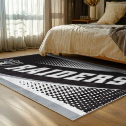NFL Las Vegas Raiders Football Team Logo Sport Carpet Area Rug Home Decor Gift LVRW175