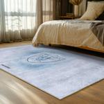 nfl las vegas raiders football team logo sport carpet area rug home decor bed room lvrw182