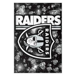 nfl las vegas raiders football team logo sport carpet area rug home decor gift lvrw100