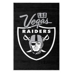 nfl las vegas raiders football team logo sport carpet area rug home decor gift lvrw105