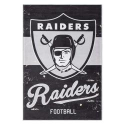 nfl las vegas raiders football team logo sport carpet area rug home decor gift lvrw111
