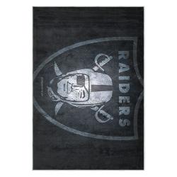 nfl las vegas raiders football team logo sport carpet area rug home decor gift lvrw119