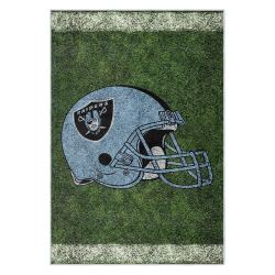 nfl las vegas raiders football team logo sport carpet area rug home decor gift lvrw120