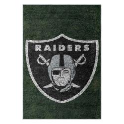 nfl las vegas raiders football team logo sport carpet area rug home decor gift lvrw121