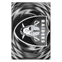nfl las vegas raiders football team logo sport carpet area rug home decor gift lvrw122