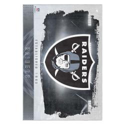 nfl las vegas raiders football team logo sport carpet area rug home decor gift lvrw132
