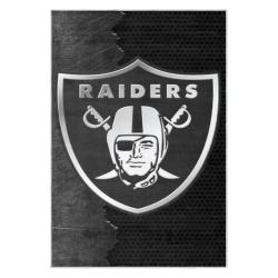 nfl las vegas raiders football team logo sport carpet area rug home decor gift lvrw146