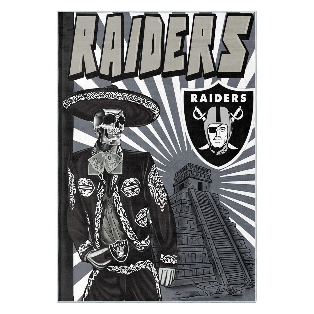 NFL Las Vegas Raiders Football Team Logo Sport Carpet Area Rug Home Decor Gift LVRW148 2 nfl las vegas raiders football team logo sport carpet area rug home decor gift lvrw148