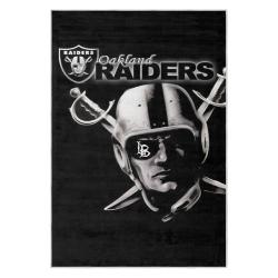 nfl las vegas raiders football team logo sport carpet area rug home decor gift lvrw173