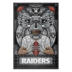 nfl las vegas raiders football team logo sport carpet area rug home decor gift lvrw178