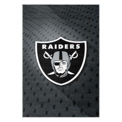 nfl las vegas raiders football team logo sport carpet area rug home decor gift lvrw179