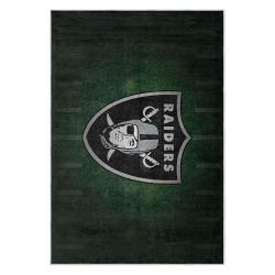 nfl las vegas raiders football team logo sport carpet area rug home decor gift lvrw192
