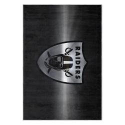 nfl las vegas raiders football team logo sport carpet area rug home decor gift lvrw200
