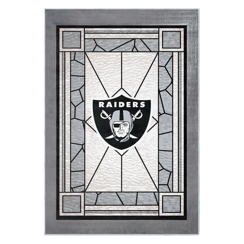 NFL Las Vegas Raiders Football Team Logo Sport Carpet Area Rug Home Decor Gift LVRW205 2 nfl las vegas raiders football team logo sport carpet area rug home decor gift lvrw205